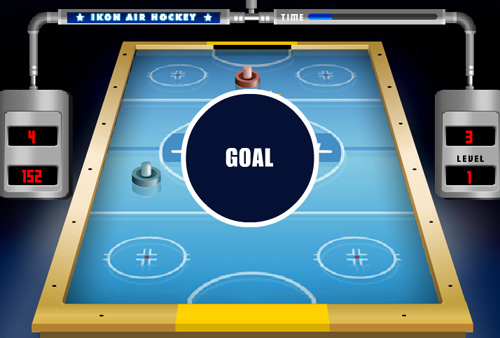 Game "Ikoncity Air Hockey"