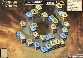 Game "Mahjongg Alchemy"