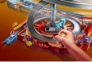 Game "Hot Wheels Spin City"