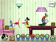 Game "Mickey and Friends in Pillow Fight"