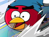 Game "Angry Birds Skiing"
