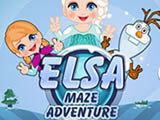 Game "Elsa Maze Adventure"