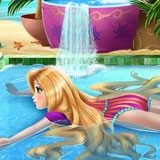 Game "Rapunzel Swimming Pool"