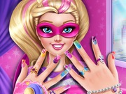  Game"Super Barbie Power Nails"