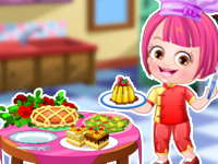  Game"Baby Hazel Chef Dressup"