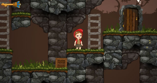  Game"Red Girl in the woods"
