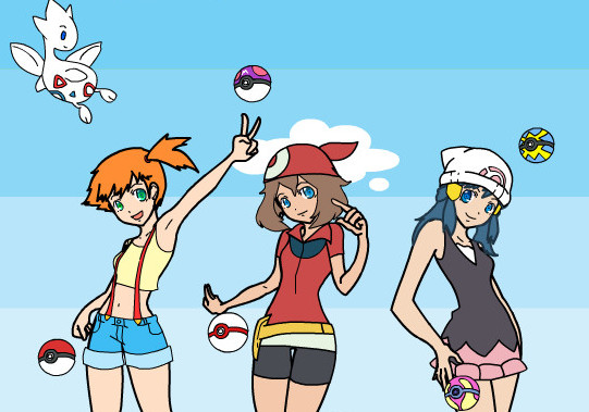  Game"Pokemon Girls Dress Up"