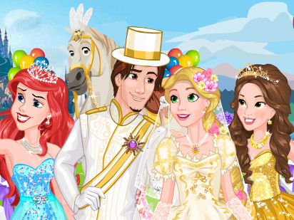 Game "Rapunzel Wedding Preparation"