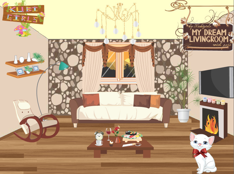 Game "My Dream Livingroom"