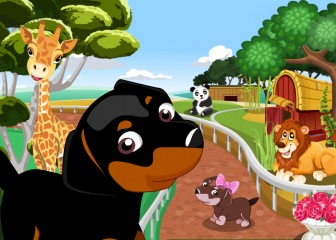 Game "Dogs In Zoo"