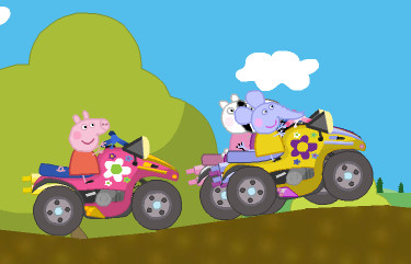 Game "Peppa Pig Racing Battle"