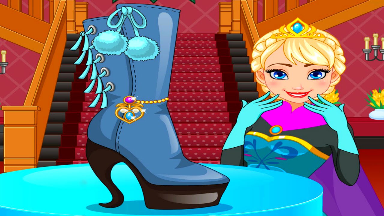 Game "Elsa Shoes Design"