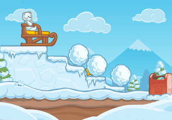 Game "Candy Winter"