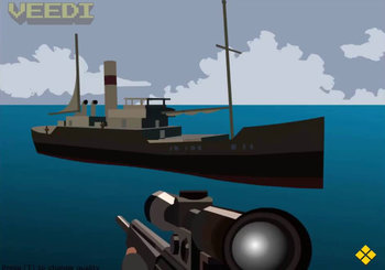 Game "Foxy Sniper Pirate Shootout"