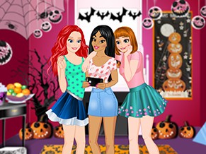 Game "Princesses Spooky Selfie"
